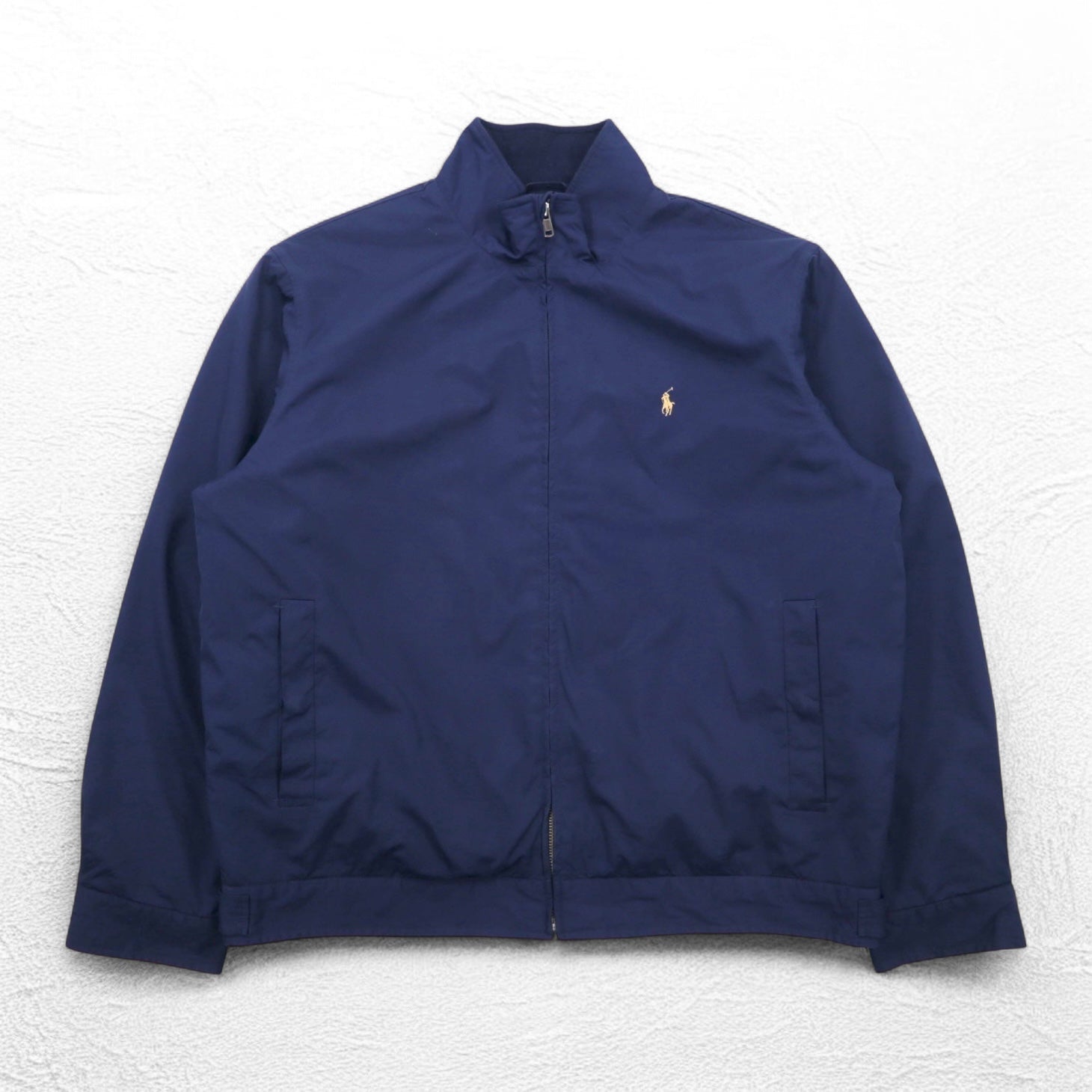 Polo by Ralph Lauren anni '90 Swingtop Harrington Jacket XL blu navy ricamo piccolo pony