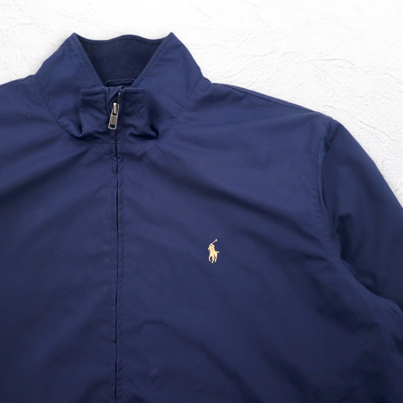 Polo by Ralph Lauren anni '90 Swingtop Harrington Jacket XL blu navy ricamo piccolo pony