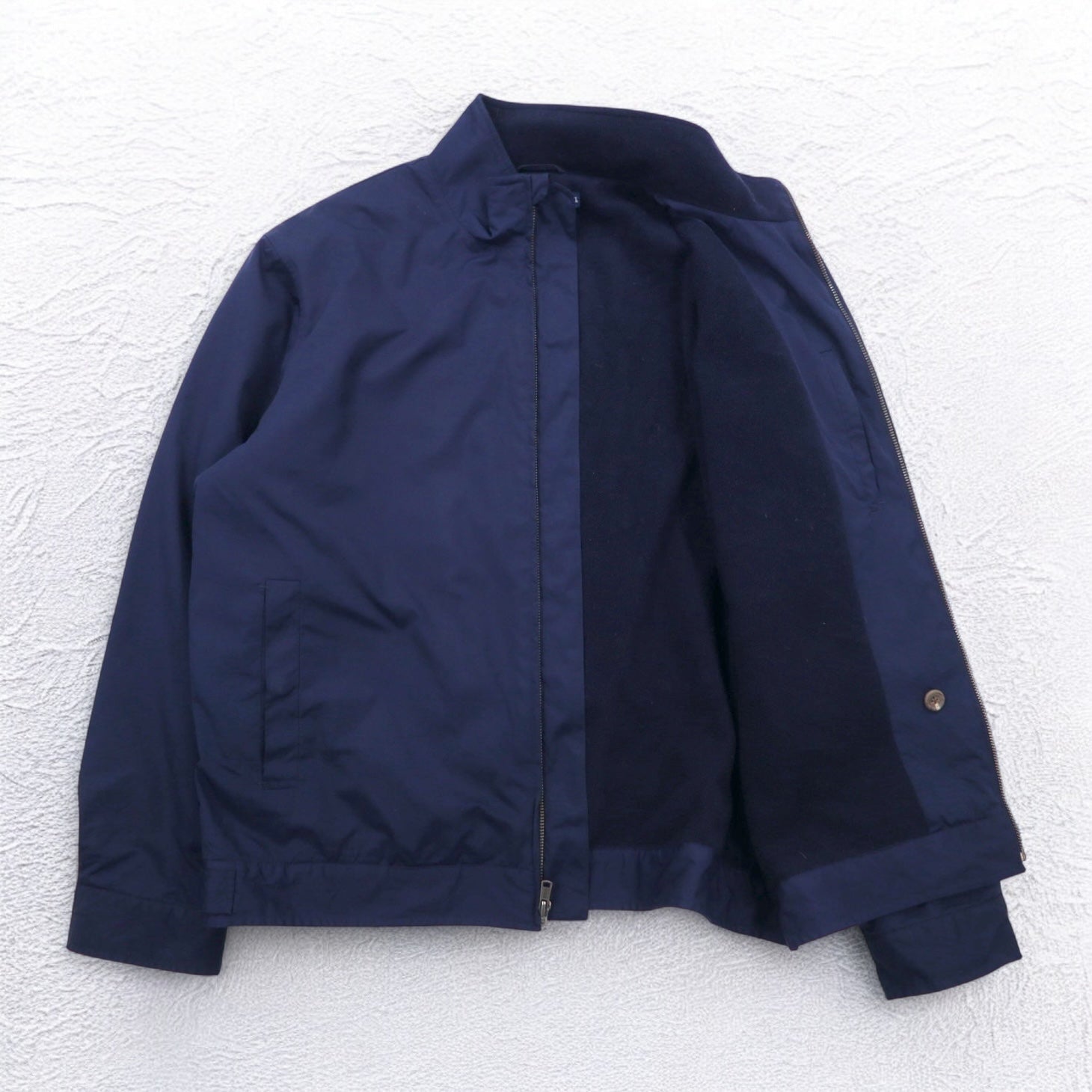 Polo by Ralph Lauren anni '90 Swingtop Harrington Jacket XL blu navy ricamo piccolo pony