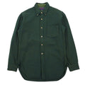 PENDLETON 60年代 フランネルシャツ ボタンダウンシャツ M カーキ ウール ヘリンボーン