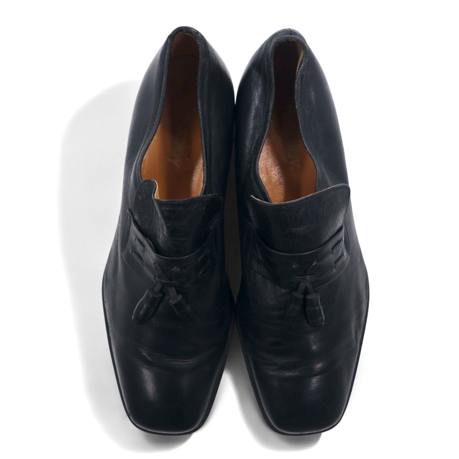 Foot-Joy Mocassini Tassellati Made in Italy 27.5cm Neri in Pelle