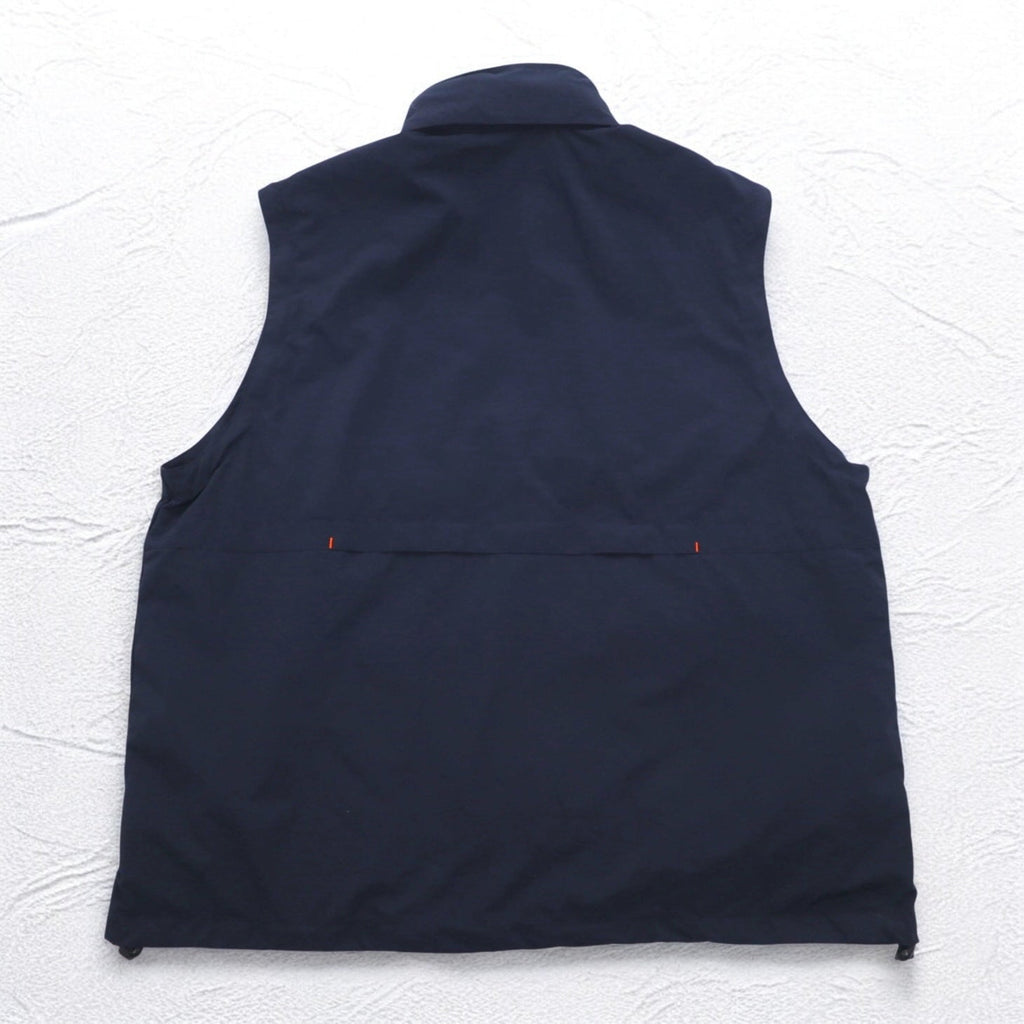 FIELD & STREAM Giacca a vento convertibile 2 vie con gilet XL blu navy fodera in rete cappuccio a scomparsa HUMMER