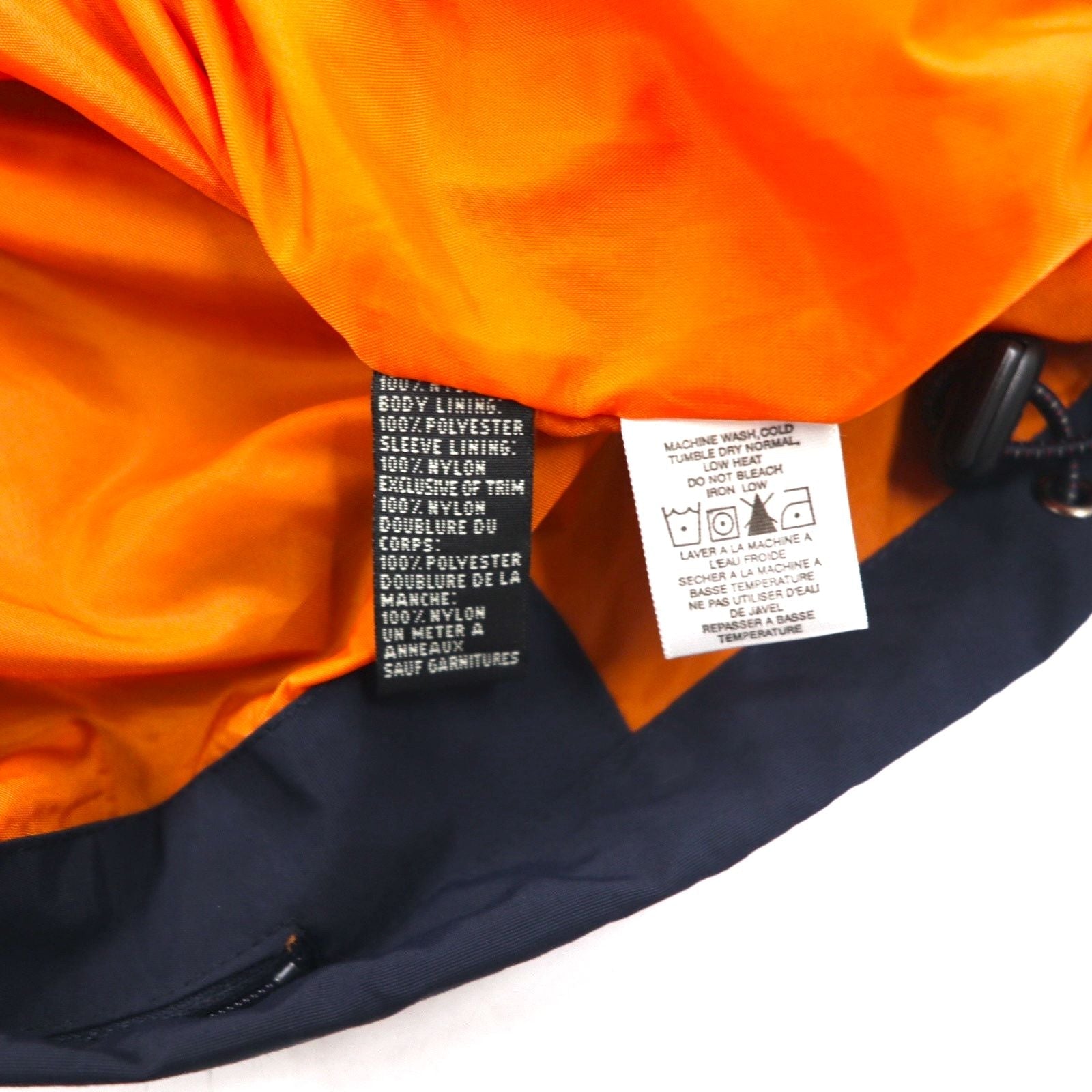 FIELD & STREAM Giacca a vento convertibile 2 vie con gilet XL blu navy fodera in rete cappuccio a scomparsa HUMMER