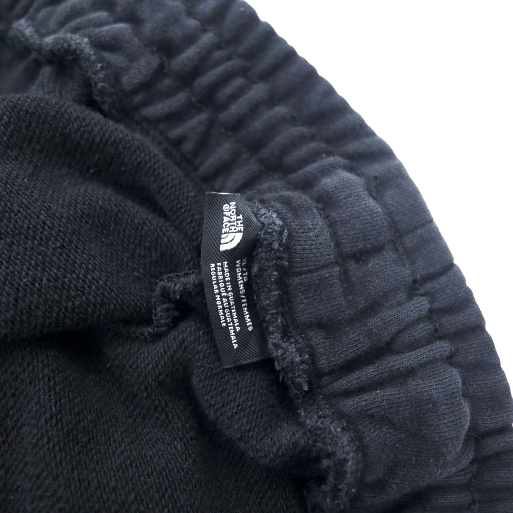 Pantaloni della tuta THE NORTH FACE XL neri in cotone con logo a punto singolo