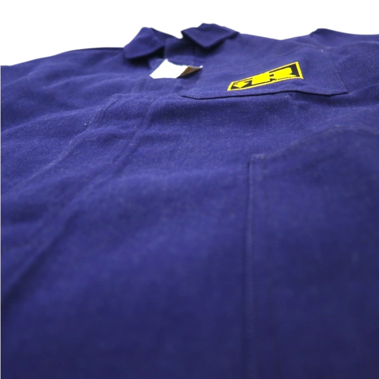 Giacca da lavoro vintage anni '70 Euro Work Jacket SANFOR anni '70, made in Germany, in denim, coverall, taglia L, deadstock, mai usata