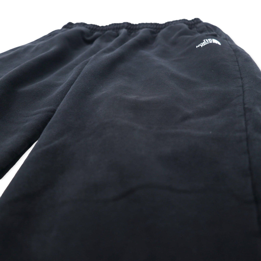 Pantaloni della tuta THE NORTH FACE XL neri in cotone con logo a punto singolo
