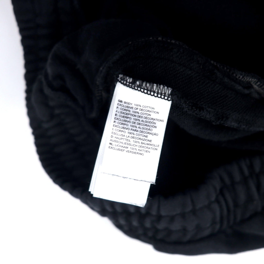 Pantaloni della tuta THE NORTH FACE XL neri in cotone con logo a punto singolo