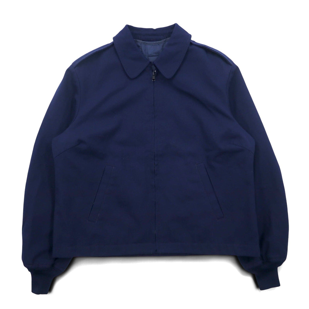 US AIR FORCE 米軍 90年代 USAF フライトジャケット L ネイビー ライナー着脱式 ミリタリー 8410-01-299-9552