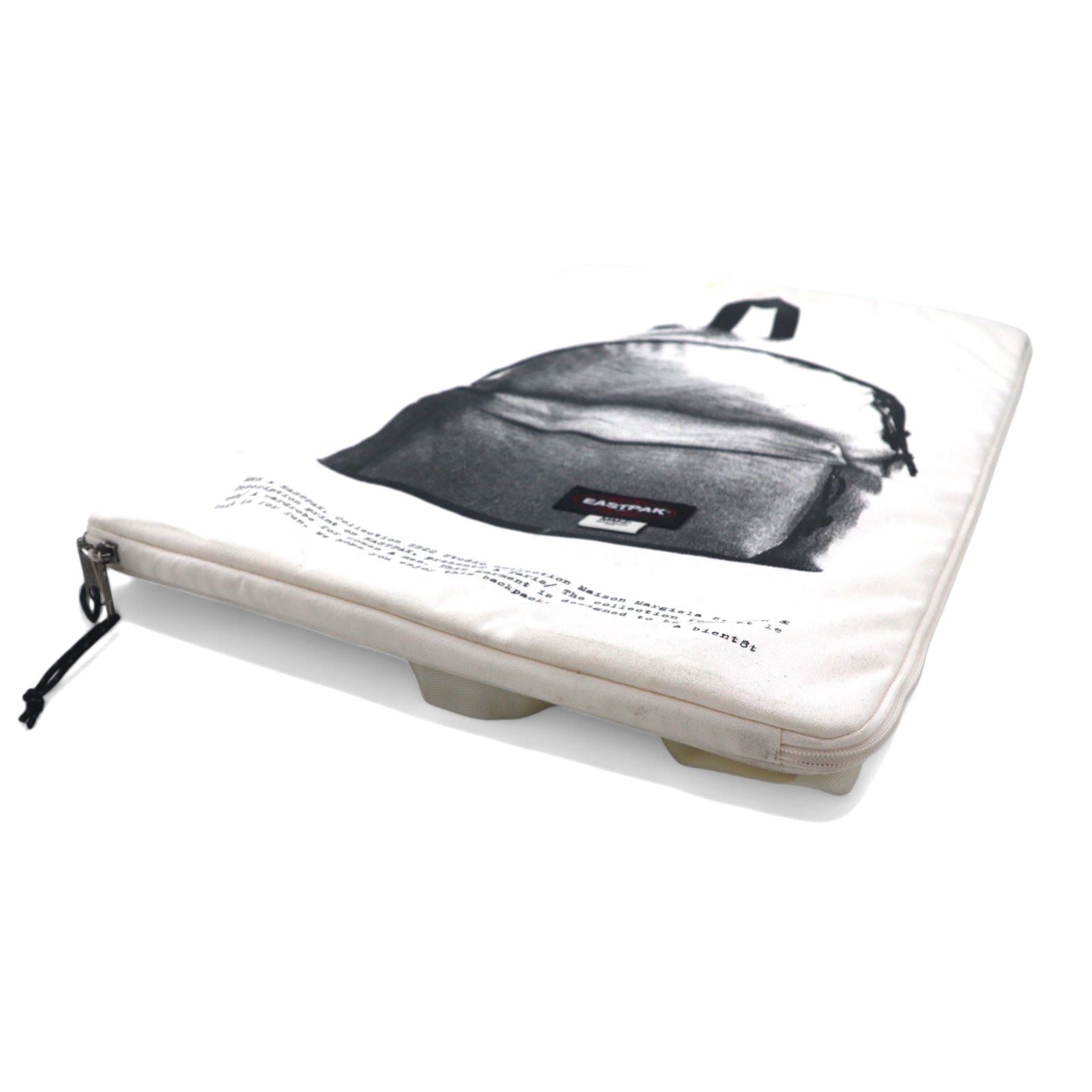 MM6 Borsa Poster Trompe l'oeil Edizione Limitata MAISON MARGIELA EASTPAK Zaino Bianco