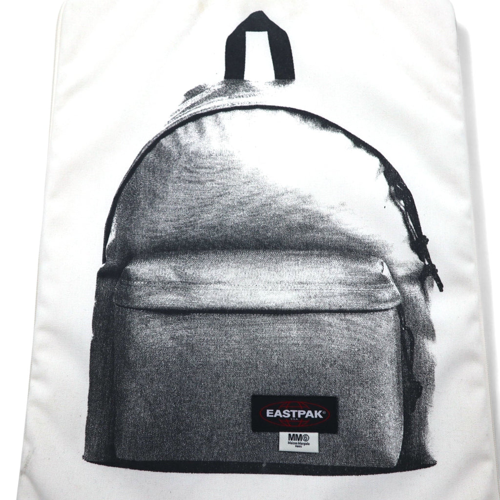MM6 Borsa Poster Trompe l'oeil Edizione Limitata MAISON MARGIELA EASTPAK Zaino Bianco