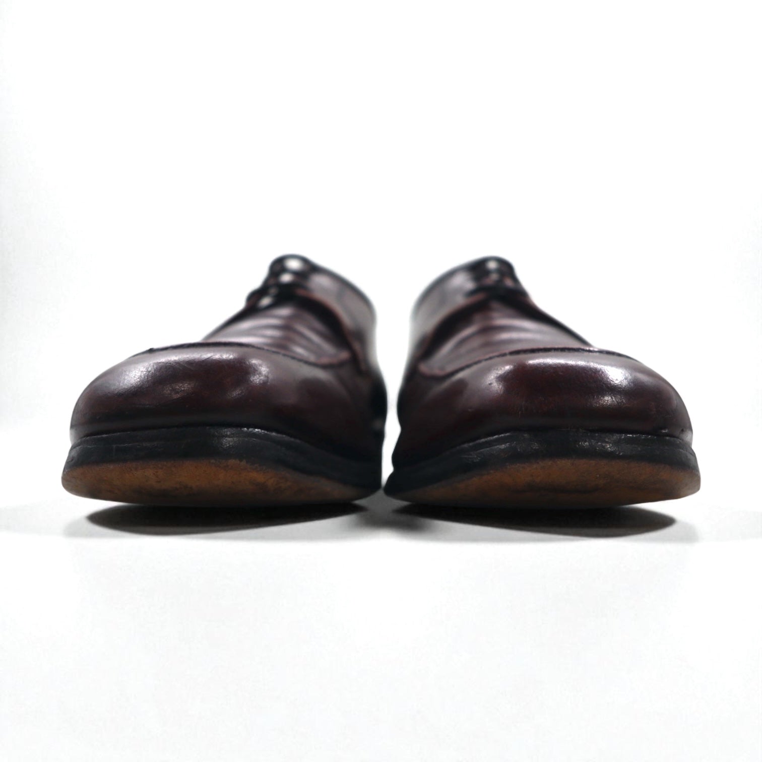 Wright 80年代 Breather Uチップ ドレスシューズ 28.5cm ボルドー レザー ULTRAソール