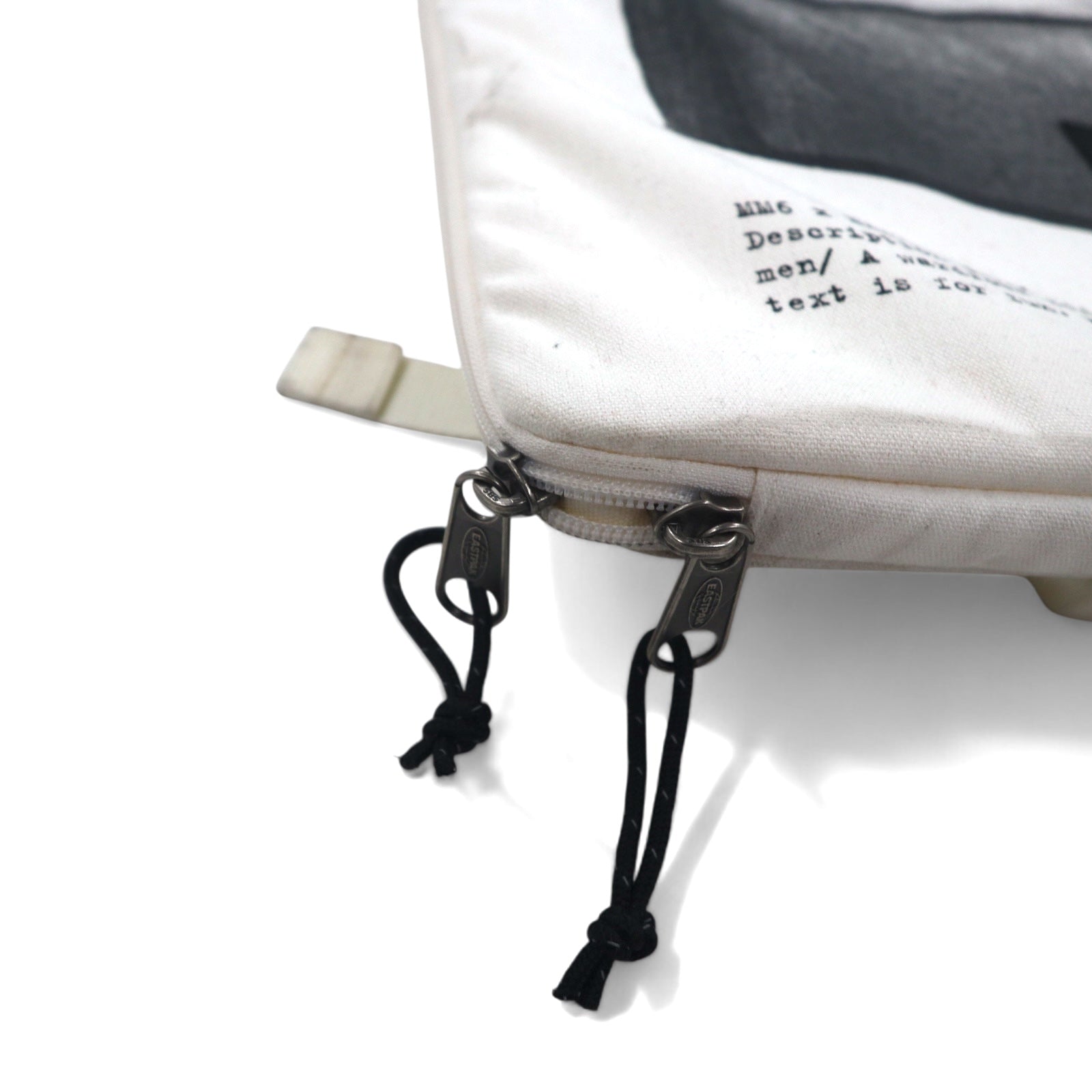 MM6 Borsa Poster Trompe l'oeil Edizione Limitata MAISON MARGIELA EASTPAK Zaino Bianco