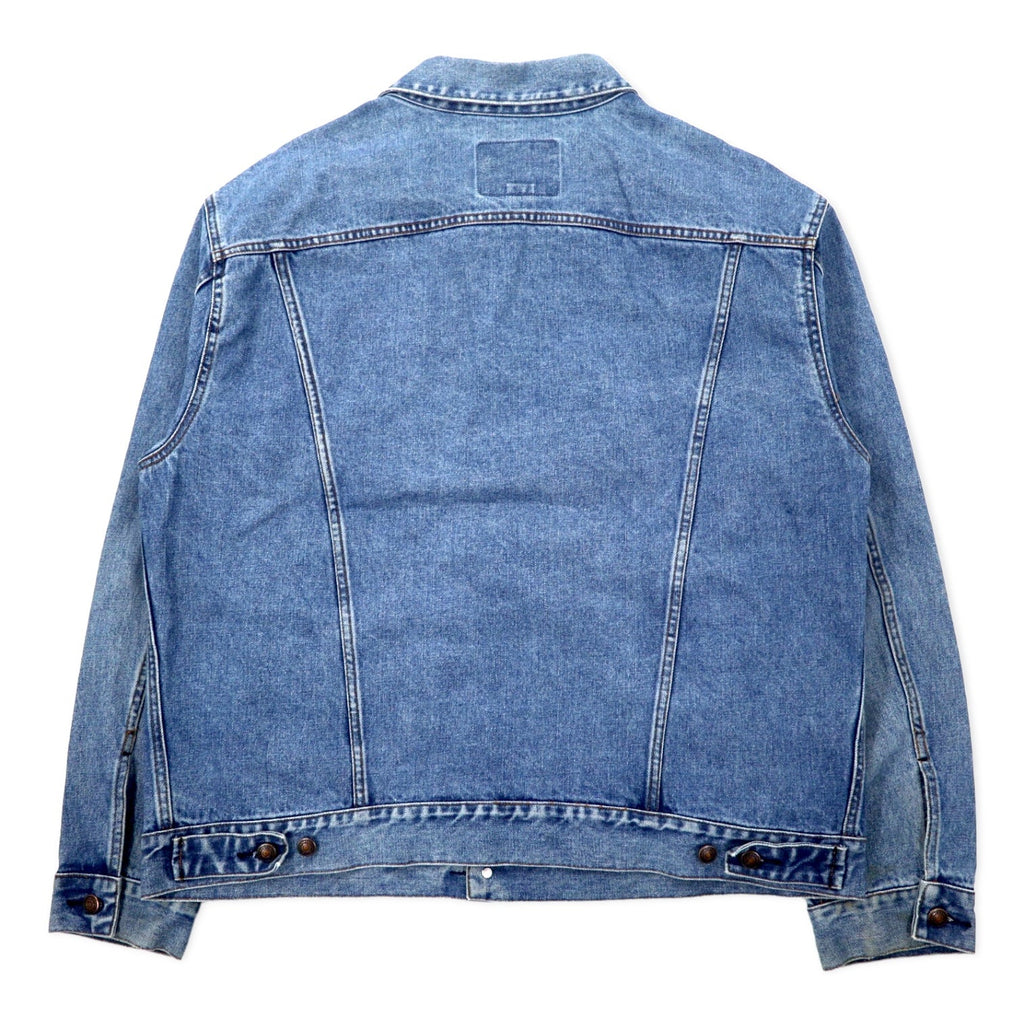 GAP BLUE JEANS 00s Old Gap Giubbotto in denim Gilet XL Blu Cotone 174409-00