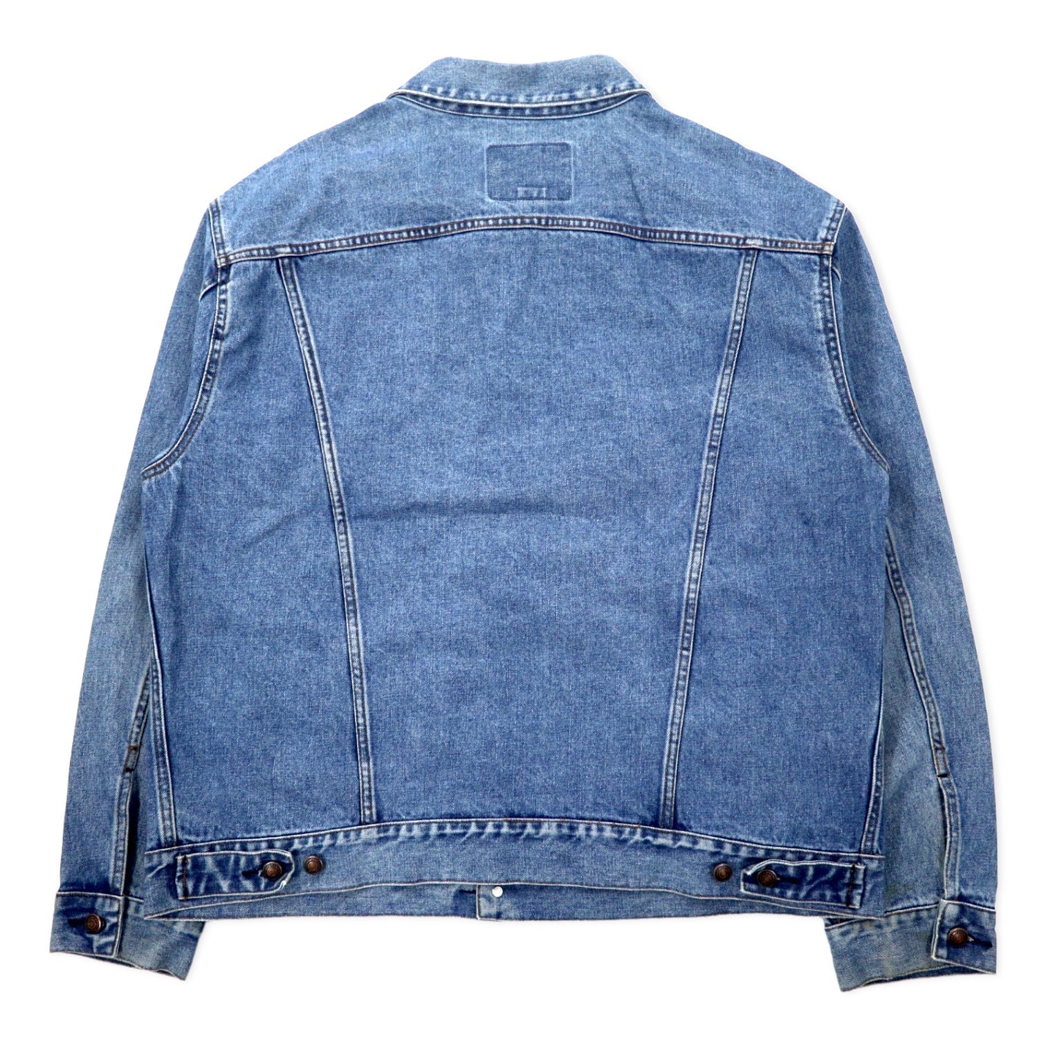 GAP BLUE JEANS 00s Old Gap Giubbotto in denim Gilet XL Blu Cotone 174409-00