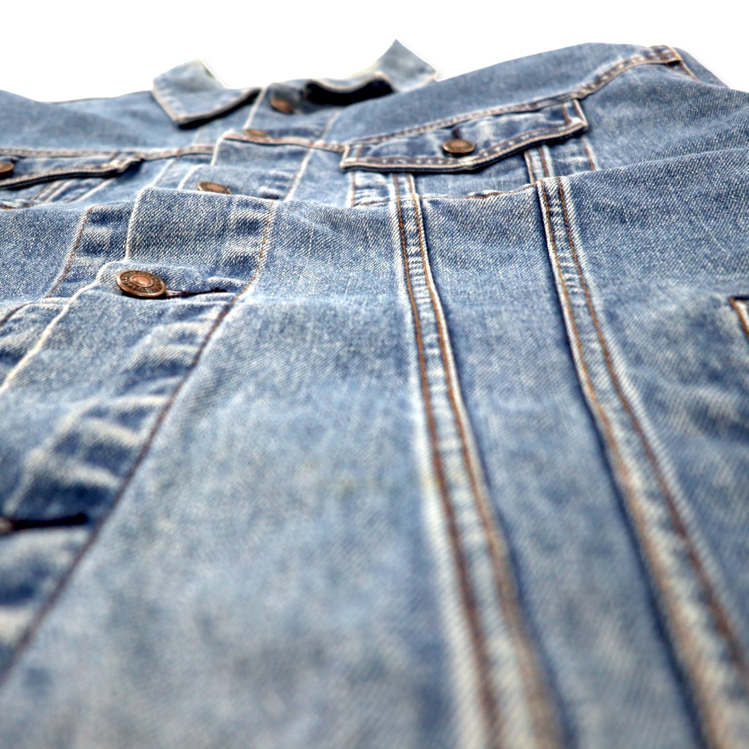 GAP BLUE JEANS 00s Old Gap Giubbotto in denim Gilet XL Blu Cotone 174409-00