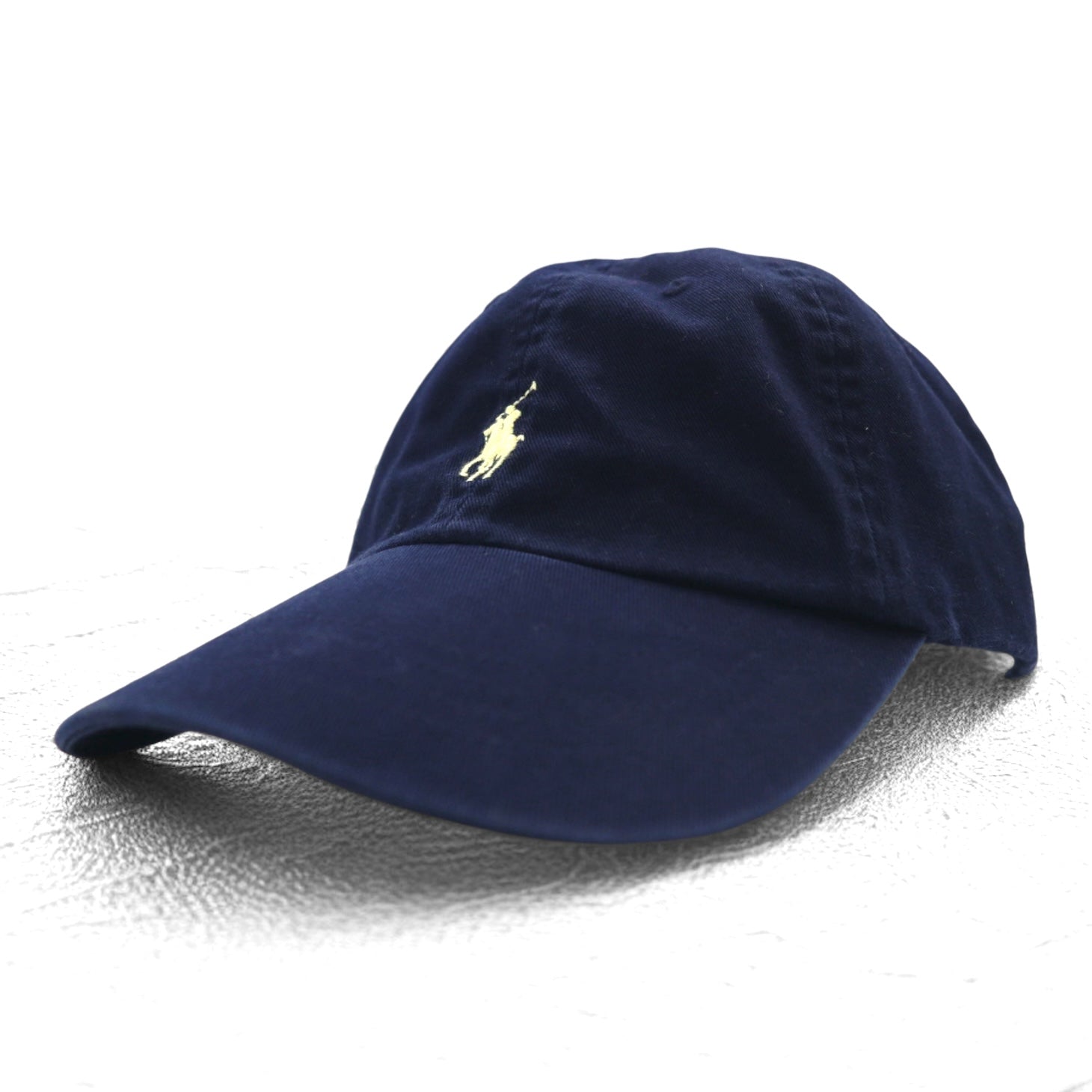 POLO RALPH LAUREN 6パネルキャップ FREE ベルト ネイビー スモールポニー刺繍