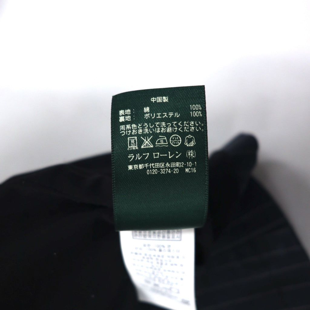 LAUREN JEANS Co. 90年代 ウォバッシュ カバーオール ジャケット L ネイビー ストライプ コットン