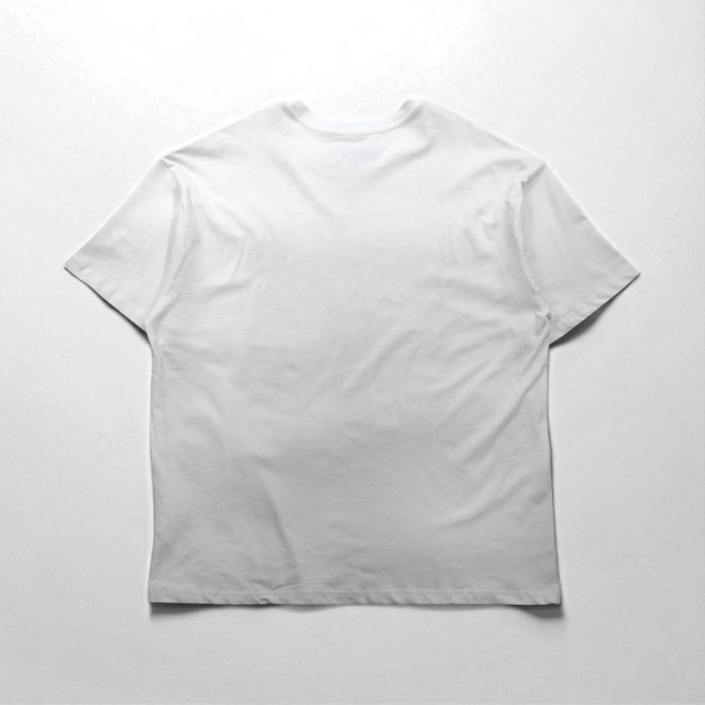 Maison Margiela Linea 1 T-shirt con stampa grafica XL bianco cotone made in Italy