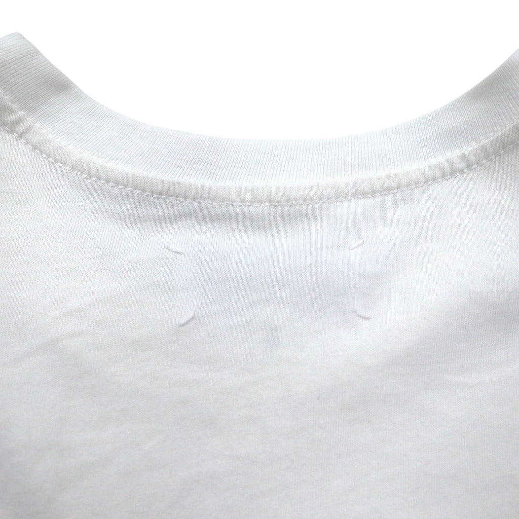 Maison Margiela Linea 1 T-shirt con stampa grafica XL bianco cotone made in Italy