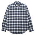 Camicia button-down RALPH LAUREN M verde a quadri, cotone, ricamo piccolo pony