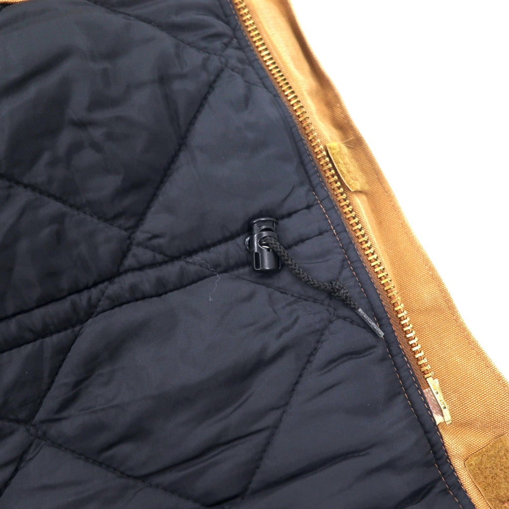 Carhartt USA Giacca tradizionale in tela di cotone, taglia 46 TALL, colore beige, colletto in velluto a coste, fodera trapuntata, imbottitura termica Arctic Traditional Coat C03