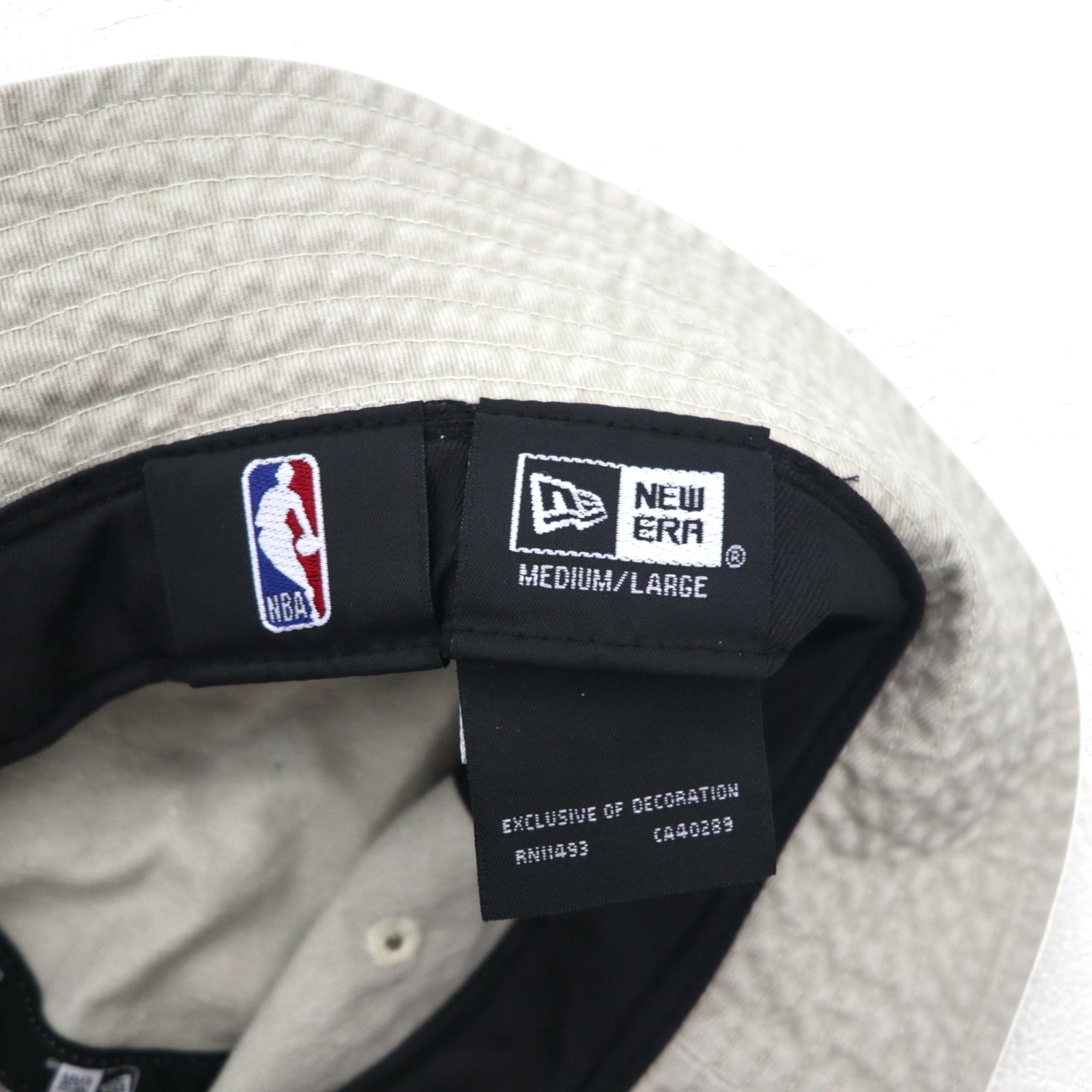 NEW ERA Cappello alla pescatora M/L Beige NBA BROOKLYN NETS