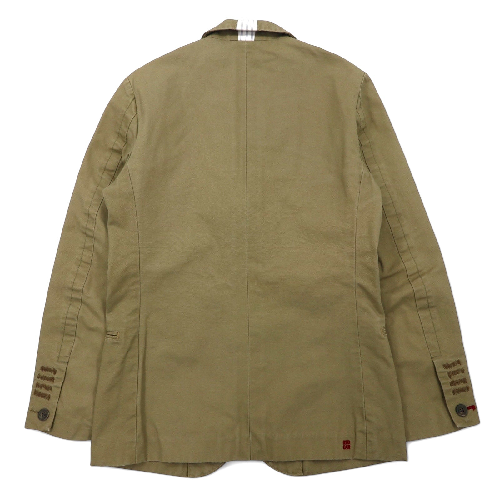 Paul Smith RED EAR Giacca sartoriale 2 bottoni M Beige Cotone Made in Japan