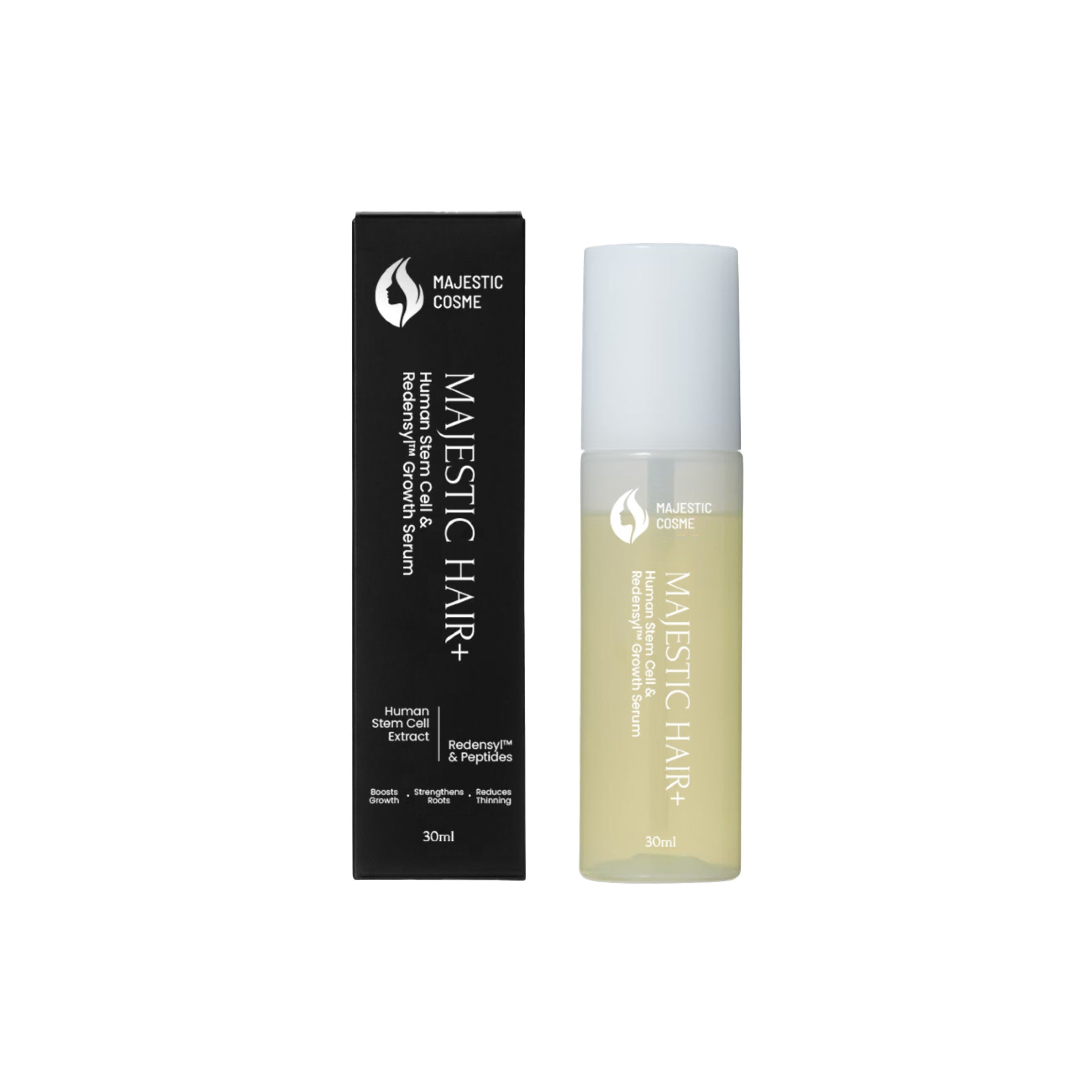 Siero per la ricrescita dei capelli con cellule staminali Majestic Hair+