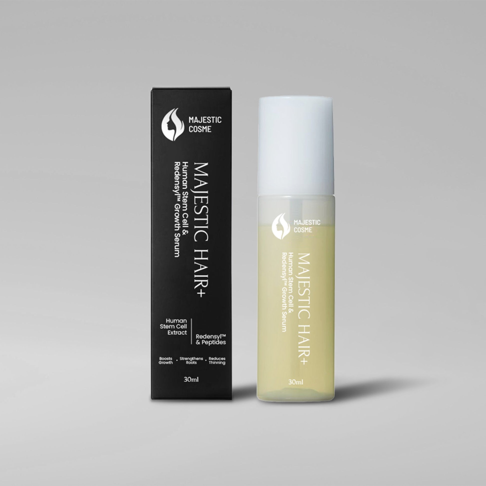 Siero per la ricrescita dei capelli con cellule staminali Majestic Hair+