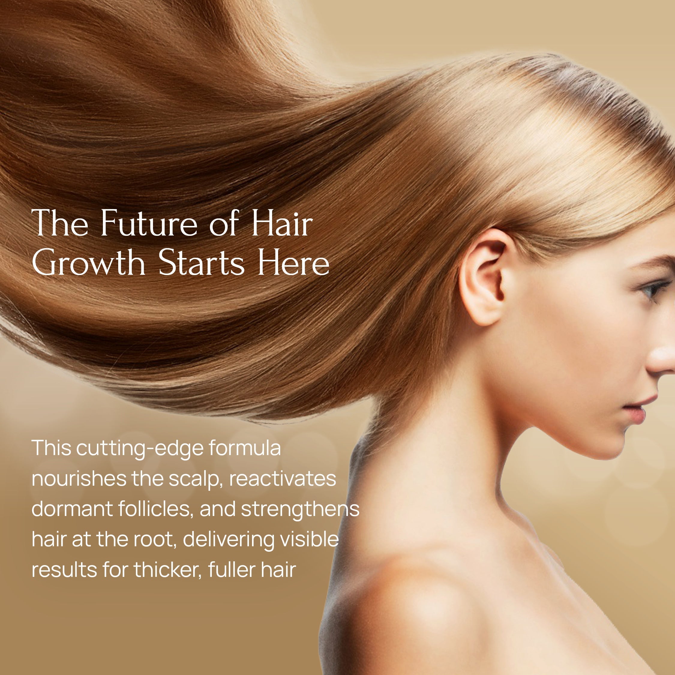 Siero per la ricrescita dei capelli con cellule staminali Majestic Hair+