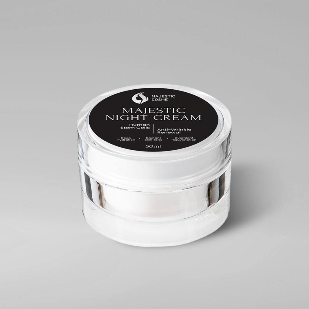 Japanese stem cell technology - Majestic Night Cream