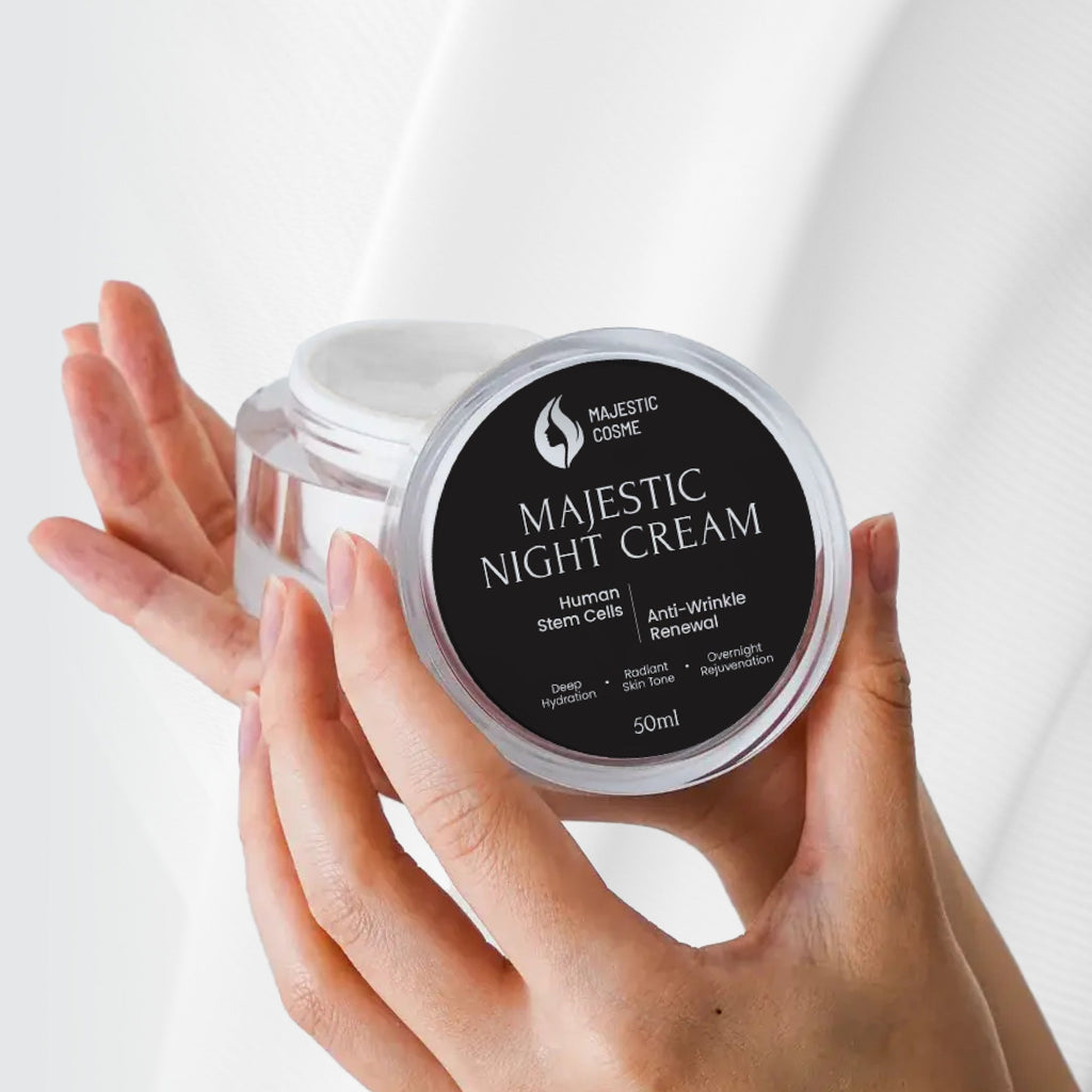 Japanese stem cell technology - Majestic Night Cream
