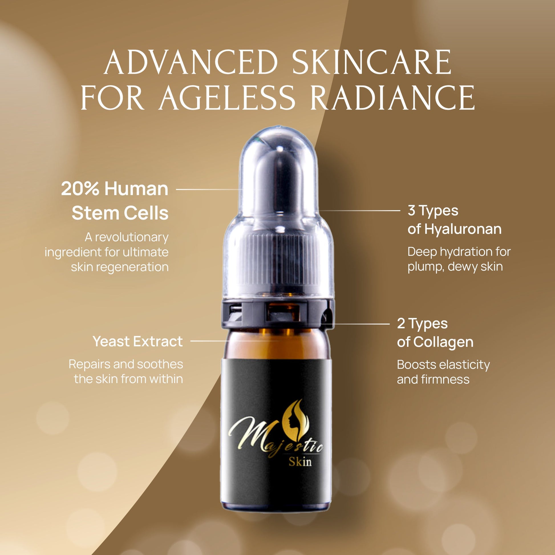 Siero di cellule staminali umane Majestic Skin 5ml