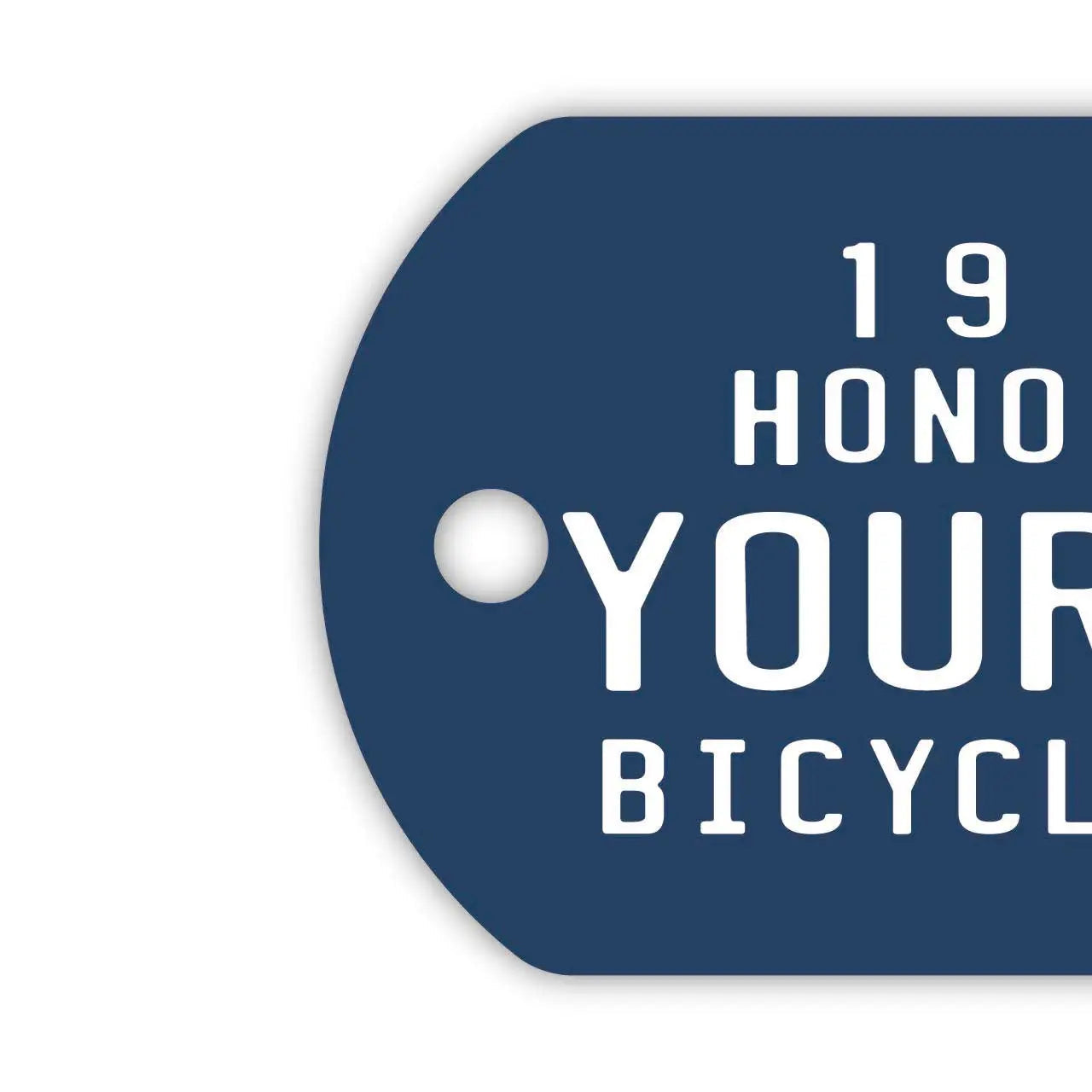【Medaglietta identificativa per cani - Dog Tag】 Targhetta hawaiana per bicicletta - Blu / Portachiavi personalizzato a forma di targa americana