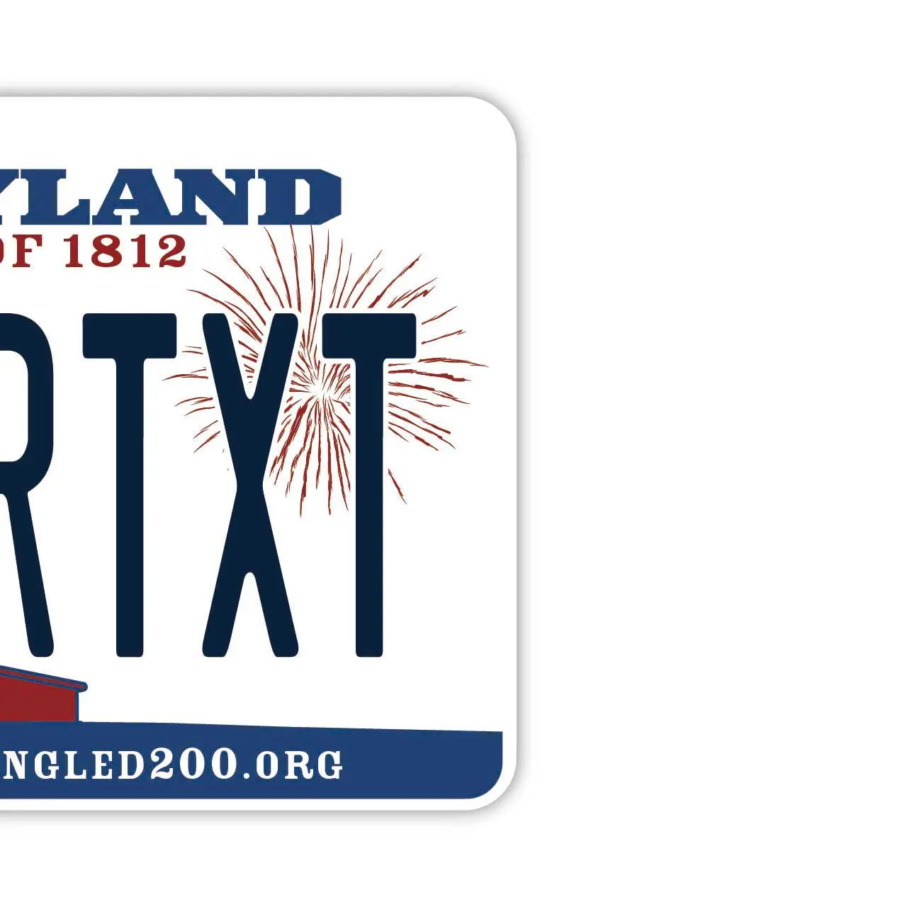 【Etichetta a specchio】Maryland/Profumatore per auto a forma di targa americana originale