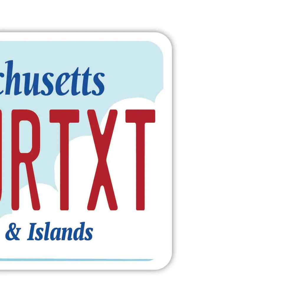 【Mirror Tag】Massachusetts Cape Cod / Deodorante per ambienti originale a forma di targa americana