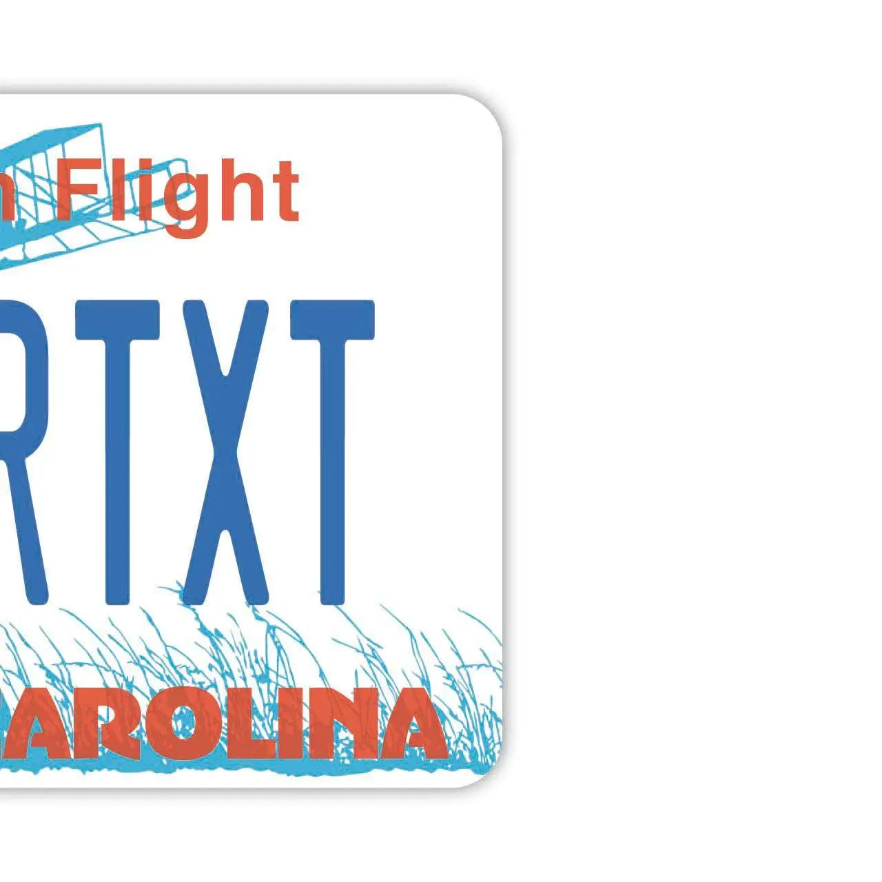 【Mirror Tag】North Carolina/Deodorante per auto a forma di targa americana originale
