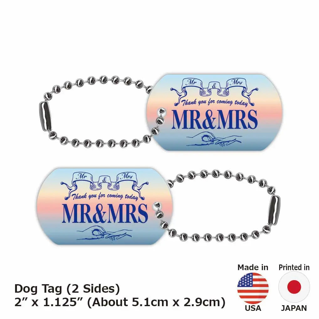 【Medaglietta identificativa per cani/Dog tag】Sunrise/Portachiavi personalizzato a forma di targa americana originale