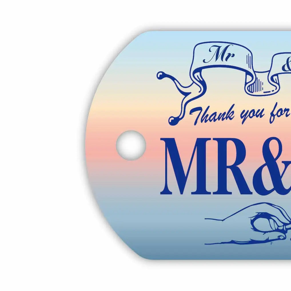 【Medaglietta identificativa per cani/Dog tag】Sunrise/Portachiavi personalizzato a forma di targa americana originale