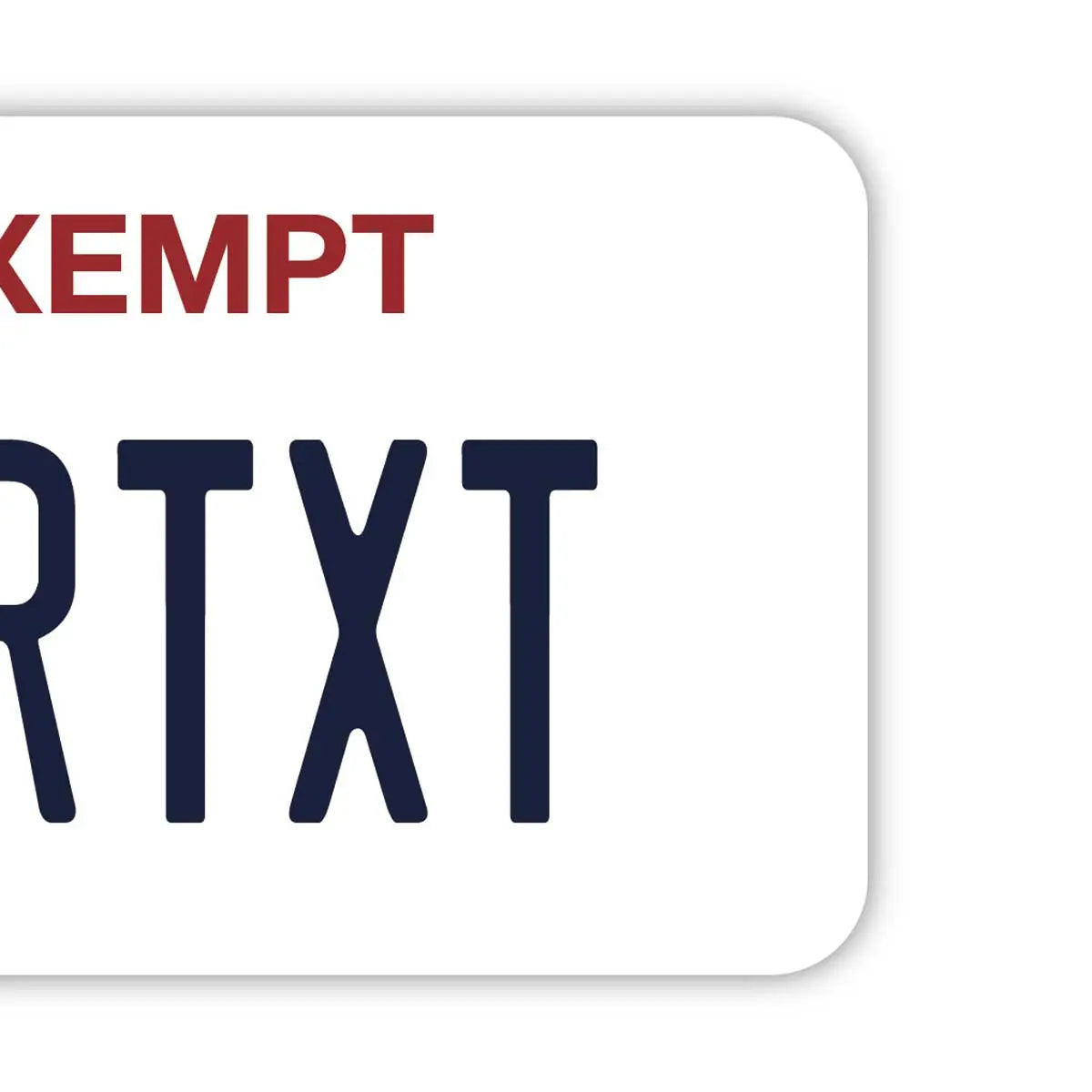 【Etichetta per bagagli】California (auto di servizio)/Targhetta originale americana, elegante, anti-smarrimento