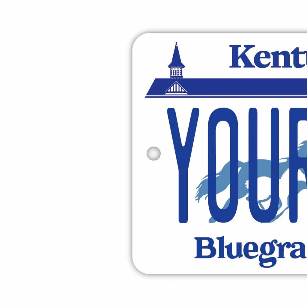 【Profumo per auto】Kentucky/Deodorante per auto a forma di targa americana originale