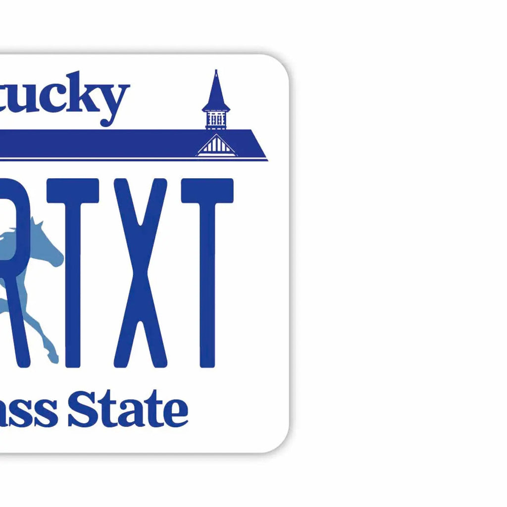 【Profumo per auto】Kentucky/Deodorante per auto a forma di targa americana originale
