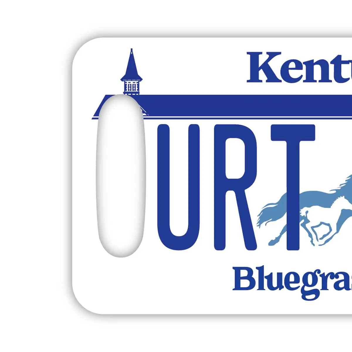 【Etichetta per bagaglio】Kentucky/Targhetta americana originale - Elegante - Anti-smarrimento