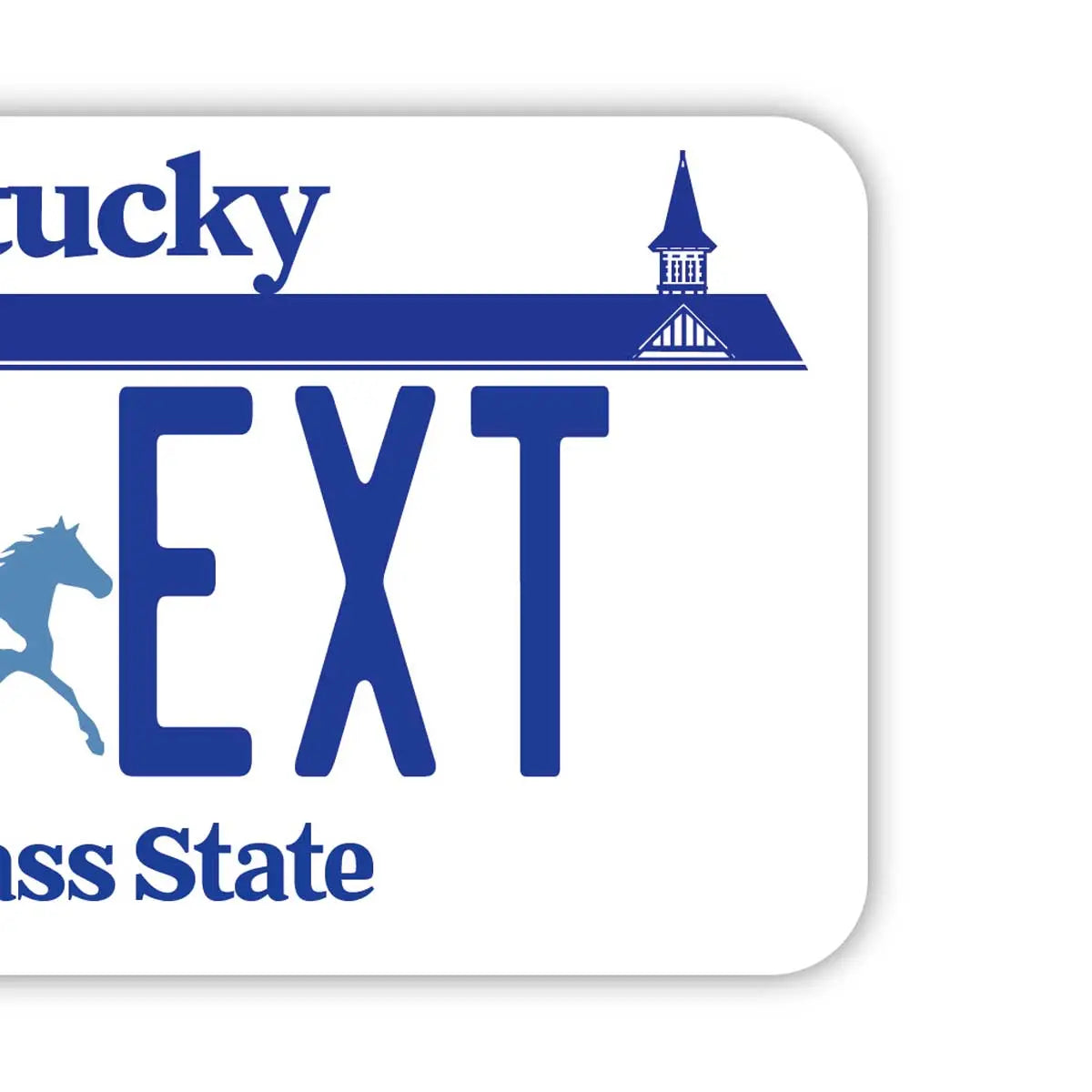 【Etichetta per bagaglio】Kentucky/Targhetta americana originale - Elegante - Anti-smarrimento