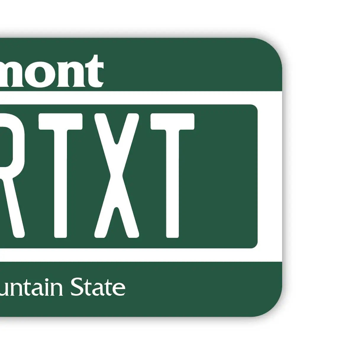 【Etichetta per bagaglio】Vermont/Targa americana originale, elegante, anti-smarrimento