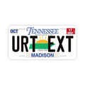 Targa personalizzata tipo insegna [Grande - per auto americane] Tennessee / Targa in rilievo americana originale Targa d'arredo
