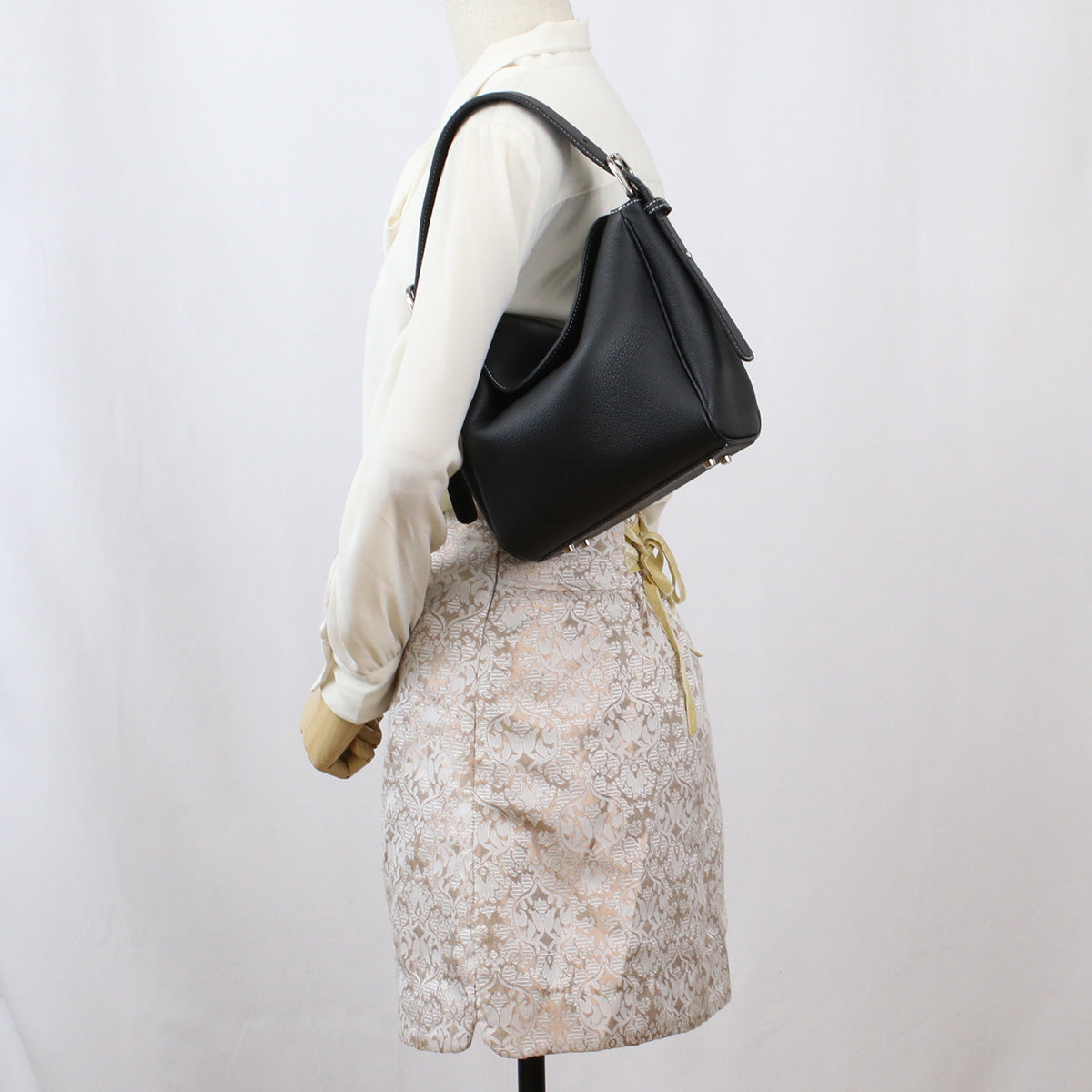APEDE MOD アペードモッド セミショルダー CUBE BAG 2WAY レディース ブラック
