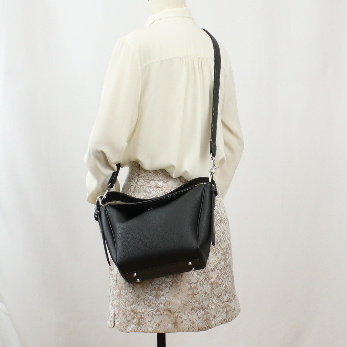APEDE MOD アペードモッド セミショルダー CUBE BAG 2WAY レディース ブラック
