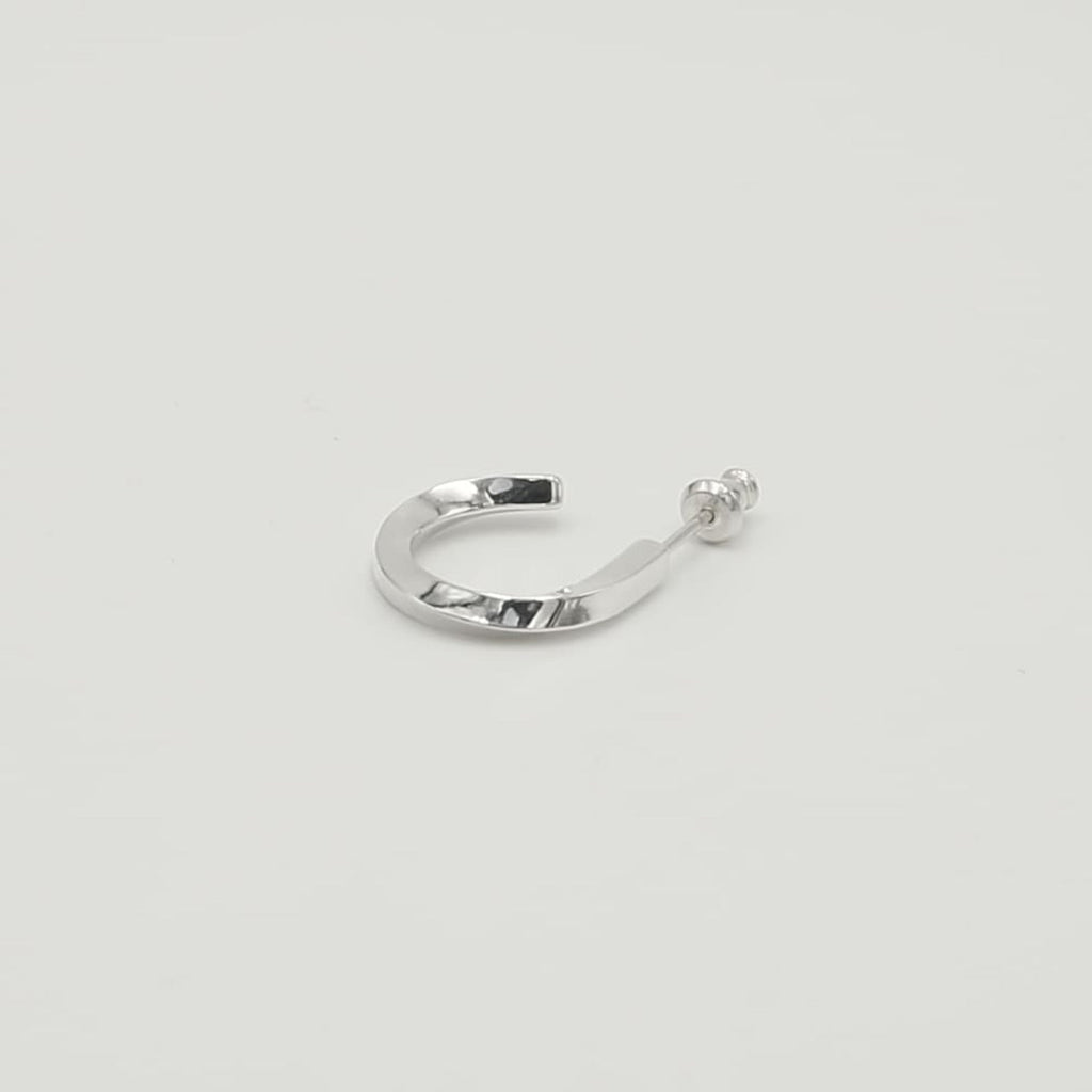 Orecchini a cerchio in argento 925 | 22-E-019