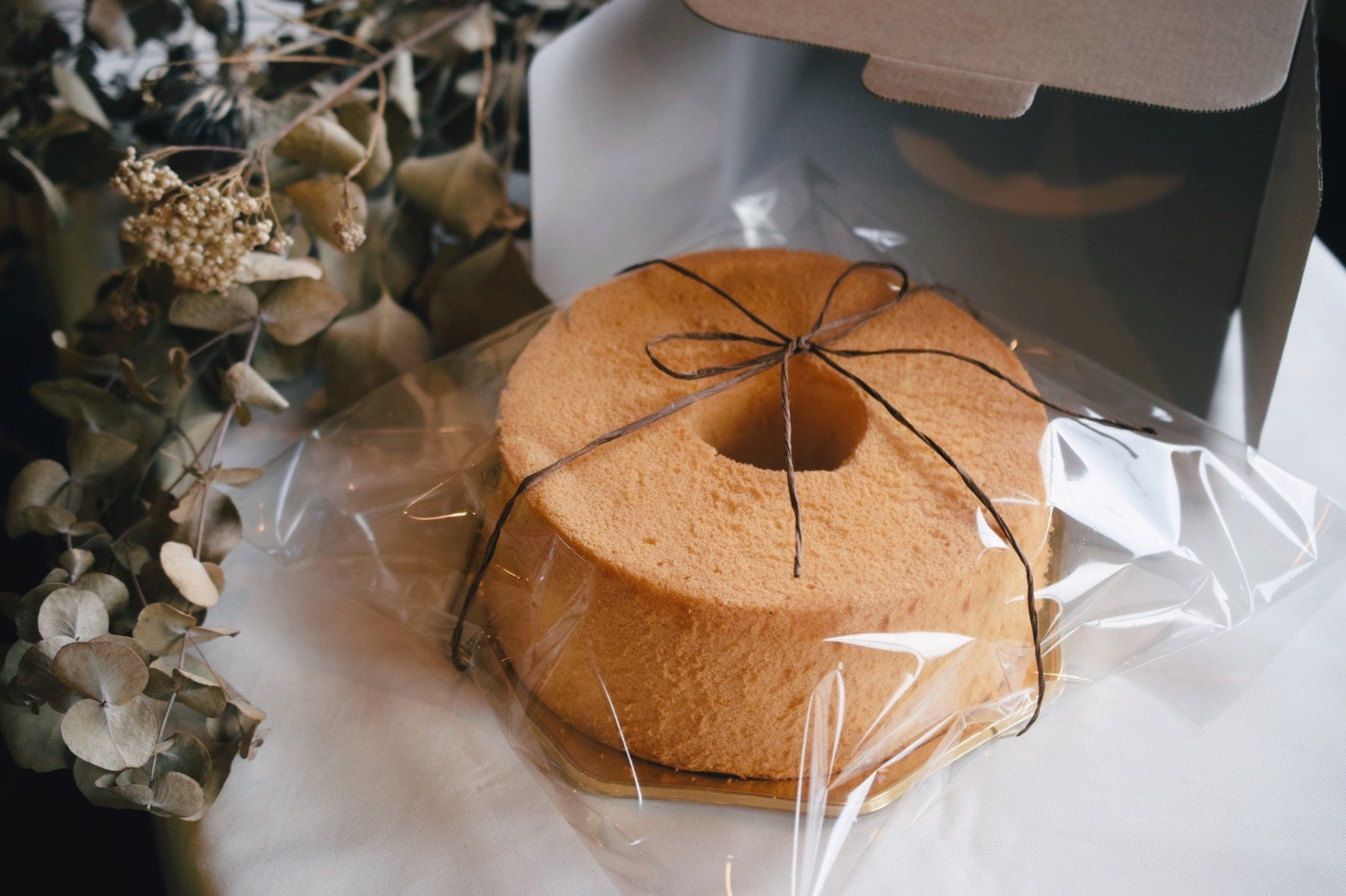 Torta Chiffon di farina di riso (senza glutine), 1 intera